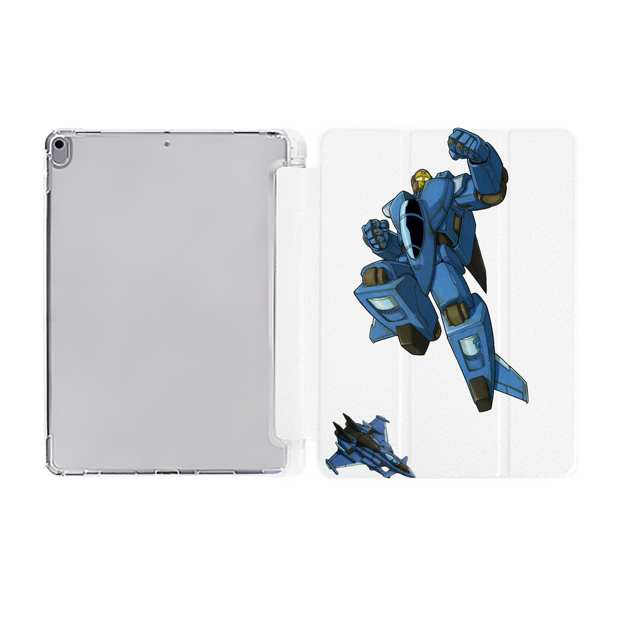 （画像用）  IPad ケース ペン収納付き 三つ折りスタンド PUレザー×シリコン 対応機種9.5/10.5/10.9インチ